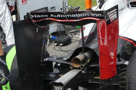 Haas - Formel 1-Technik - GP Belgien / GP Italien - 2016