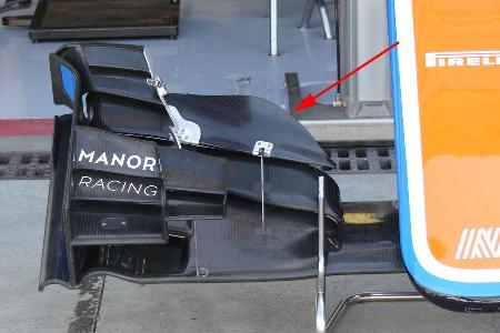 Manor - Formel 1-Technik - GP Belgien / GP Italien - 2016