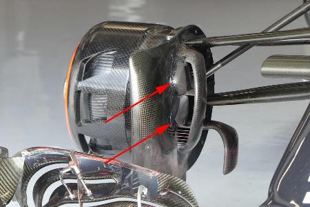 McLaren - Formel 1-Technik - GP Belgien / GP Italien - 2016