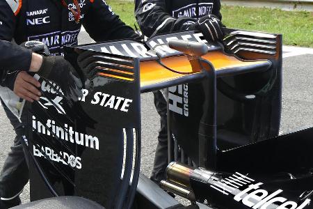 Force India - Formel 1-Technik - GP Belgien / GP Italien - 2016