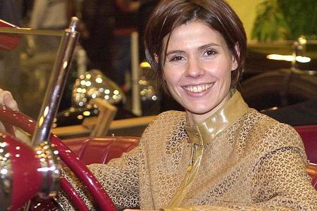 Ehrengast Eisschnellläuferin Franziska Schenk, heute TV-Sport-Moderatorin.