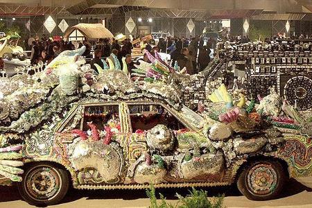 Verrückte Art-Cars aus den USA.