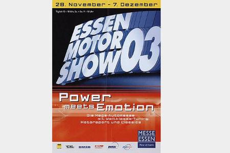 2003 - Ferrari-Festspiele: In diesem Jahr steht die Motor Show im Zeichen der roten Renner aus Maranello: Über 20 Ferrari-Fo...