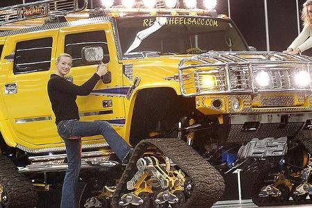 Monster: Hummer H2-Geländewagen mit einem Gewicht von fast vier Tonnen