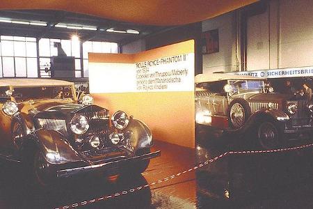 Wertvolle Maharadscha-Autos aus Indien.