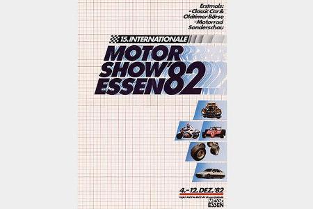 1982 - Neue Konzeption: Für 1982 wird die Motor Show neu gegliedert: Neu hinzu kam der Ausstellungsbereich 