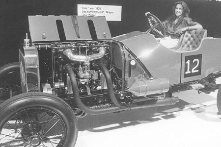 Historischer Grand Prix-Rennwagen.