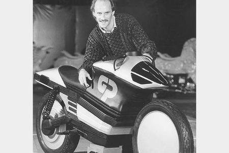Motorrad-Ass Reinhold Roth, Vizeweltmeister.