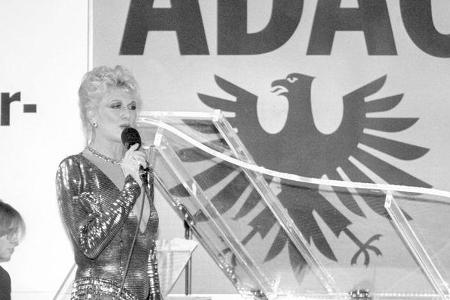 Show-Star Margot Werner bei der ADAC-Gala.
