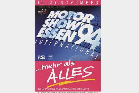 1994 - Rekord: Mit über 370.000 Besuchern wurde 1994 ein neuer Rekord erreicht. Die Motor Show fand in diesem Jahr 14 Tage v...