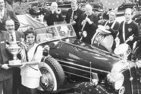 Preisverleihung beim Concours dâElegance.