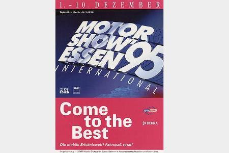 1995 - Kindersitze find` ich Spitze: Die bisher noch getrennten Show-Center für Motorräder und Autos wurden zusammengelegt. ...