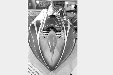 Green Monster - Weltrekordfahrzeug des Amerikaner Art Arfons: Jet-Antrieb, 927 km/h schnell.