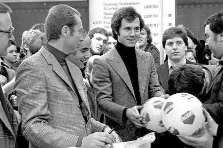 Fußball-Weltmeister Franz Beckenbauer.