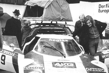 Rallye-Fahrzeug Lancia Stratos.