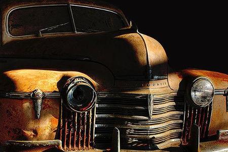 Besonders viel Patina.