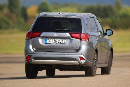 Mitsubishi Outlander Plug-in Hybrid, Heckansicht