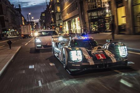 Mark Webber - Porsche 919 Hybrid - Showrun - London 2016