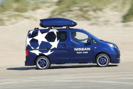 Strandautos, Strand, Impression