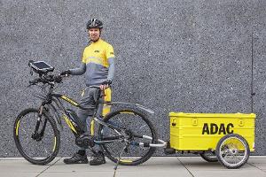 ADAC-Pannenhilfe kommt mit E-Bike