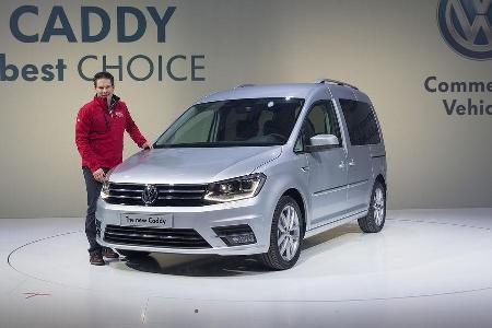 VW Caddy Sitzprobe