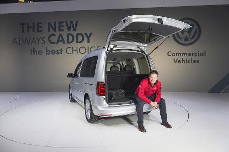 VW Caddy Sitzprobe