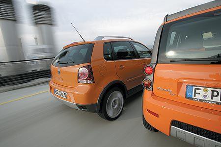 Panda 4x4 Cross und Cross Polo mögen augenscheinlich zwar nach dem gleichen Muster gestrickt sein, es gibt aber dennoch eini...