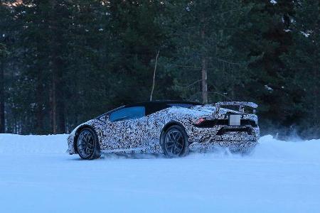 Erlkönig Lamborghini Huracan Spyder Performante