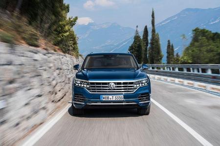 VW Touareg 3. Generation 2018 Fahrbericht ASV 12 / 2018