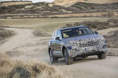 VW Touareg III (2018) Covered Drive / Abnahmefahrt SPERRFRIST 01.03.2018