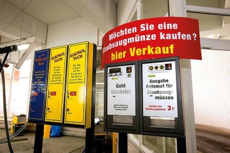 Waschanlage Staubsauger