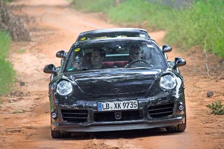Porsche 911 Turbo, Frontansicht