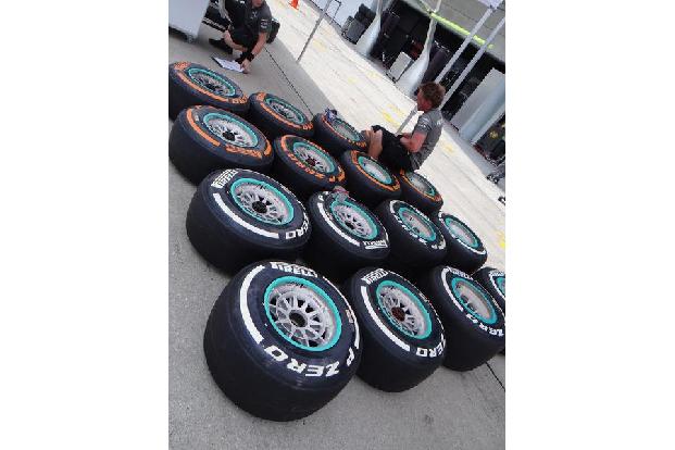 Pirelli-Reifen - Formel 1 - GP Malaysia - 21. Mrz 2013