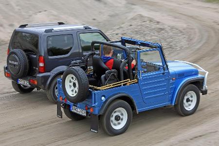 Suzuki Jimny, Suzuki LJ80, Seitenansicht