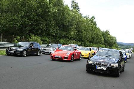 Impressionen vom sport auto-Perfektionstraining am 7. und 8. Juli 2009 auf der Nordschleife.