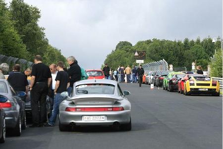 Impressionen vom sport auto-Perfektionstraining am 7. und 8. Juli 2009 auf der Nordschleife.