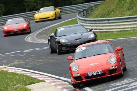 Impressionen vom sport auto-Perfektionstraining am 7. und 8. Juli 2009 auf der Nordschleife.