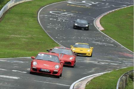 Impressionen vom sport auto-Perfektionstraining am 7. und 8. Juli 2009 auf der Nordschleife.
