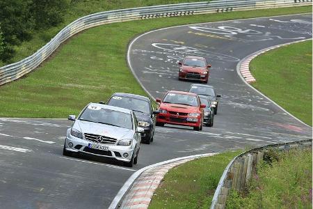 Impressionen vom sport auto-Perfektionstraining am 7. und 8. Juli 2009 auf der Nordschleife.