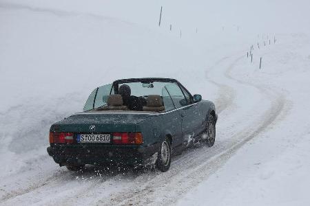 KISS-Ausfahrt, Jaufenpass, BMW 318i