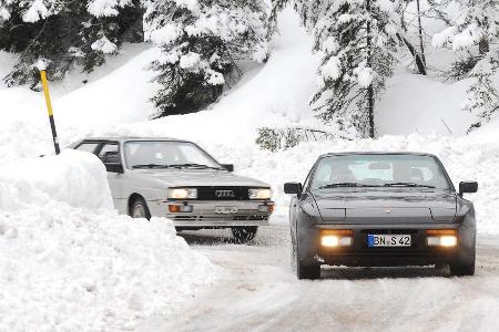 KISS-Ausfahrt, Schneelandschaft, Impression