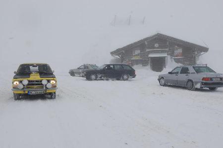 KISS-Ausfahrt, Schneelandschaft, Impression