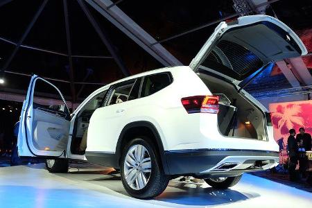VW Atlas Midsize SUV USA Weltpremiere