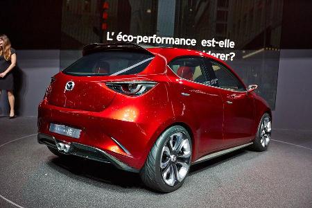 Mazda 2 Hazumi, Messe, Genf, 2014, Sitzprobe, Jochen Knecht