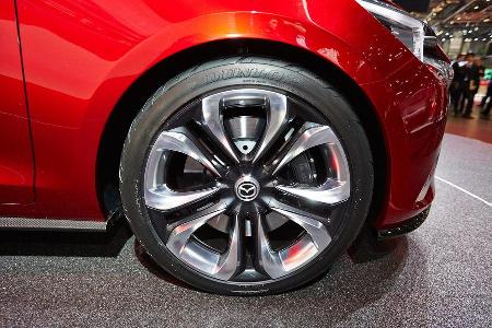 Mazda 2 Hazumi, Messe, Genf, 2014, Sitzprobe, Jochen Knecht