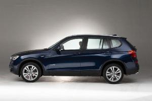 Sitzprobe BMW X3 auf dem Genfer Autosalon