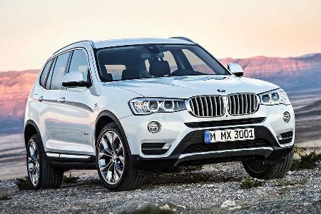 02/2014, BMW X3 Facelift Sperrfrist 6.2.2014 Genf