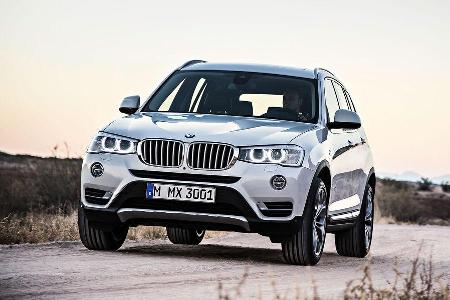 02/2014, BMW X3 Facelift Sperrfrist 6.2.2014 Genf