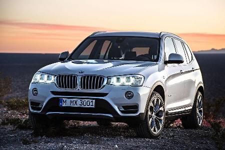 02/2014, BMW X3 Facelift Sperrfrist 6.2.2014 Genf