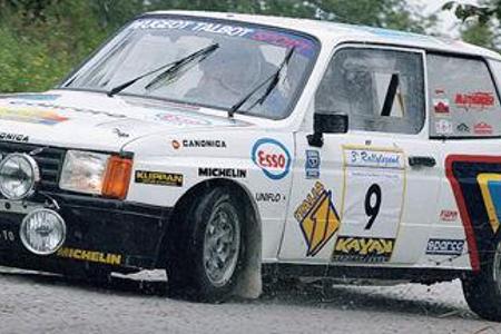 Auch der kleine Talbot Samba bereicherte die Startliste der dritten Rallylegend.